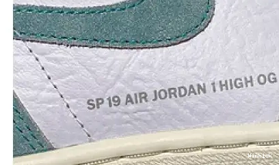 JORDAN 'TURBO AIR HIGH - RETRO JORDAN 555088-311 GREEN' AIR 1 - OG 0520
